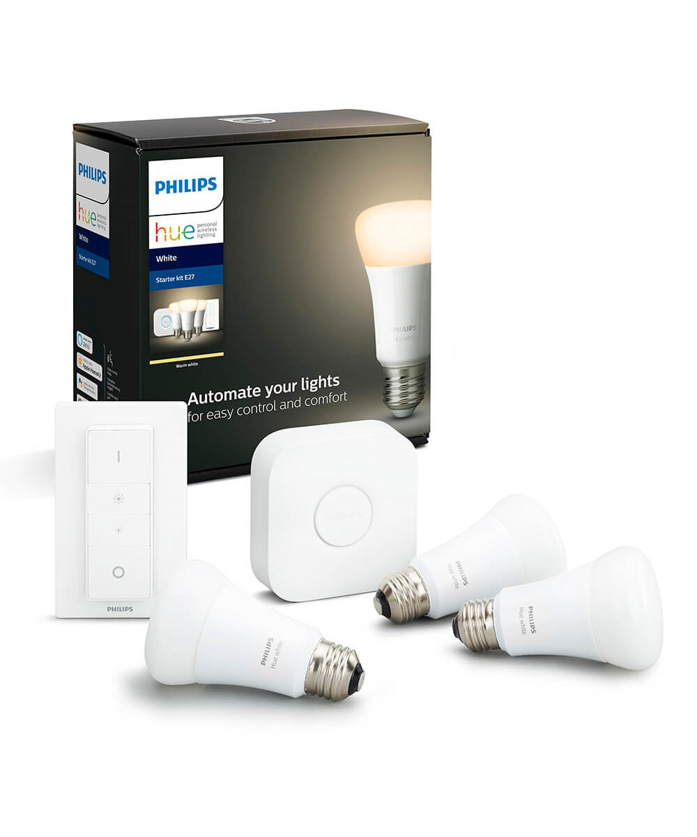 Philips Hue - Philips Hue White Starter Kit 3 Bluetooth E27 Philips Hue von Philips Hue