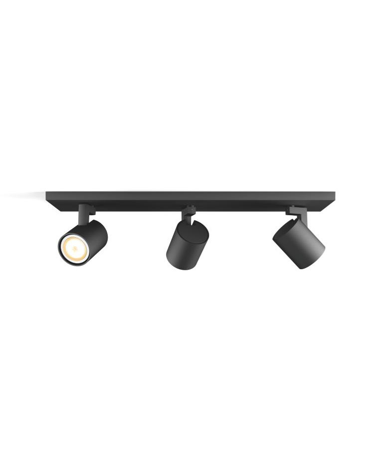 Philips Hue - Runner Bar/Tube 3x5,5 White Amb. Black Philips Hue von Philips Hue