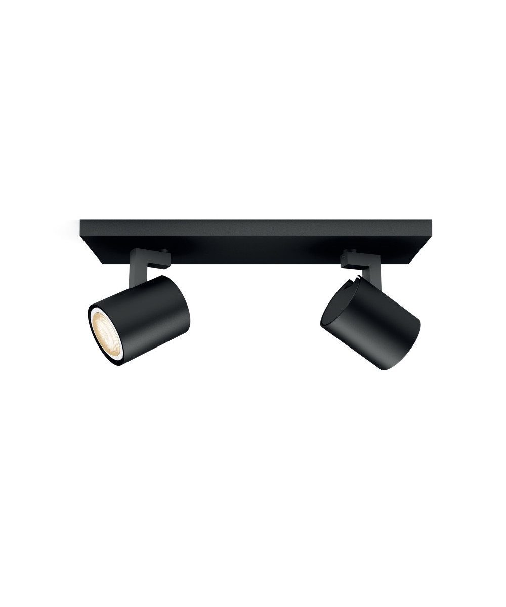 Philips Hue - Runner Hue Bar/Tube 2x5,5 White Amb. Black Philips Hue von Philips Hue