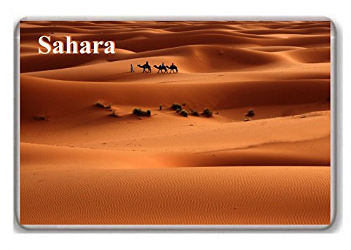 Photosiotas Kühlschrankmagnet mit Sahara-Wüstenmotiv von Photosiotas