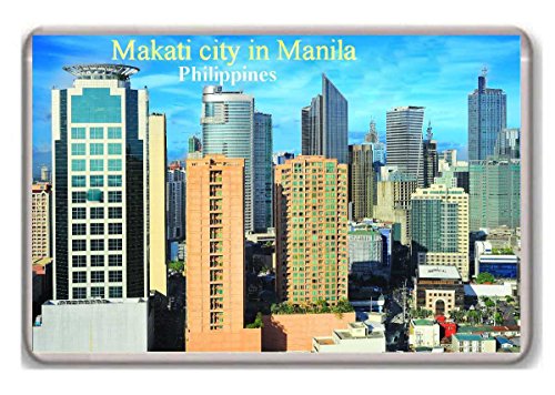 Photosiotas Philippine City of Makati Manila Kühlschrankmagnet von Photosiotas