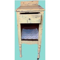 Vintage Einzigartige Holzschublade Rolltisch Hutch. Handgefertigt von Piddlinpixie
