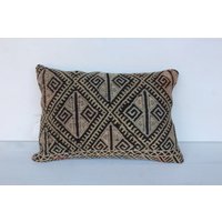 Vintage Kelim Kissen, Besticktes Boho Ethno Kissenbezug/P-3697 13x19 von Pillow2Go