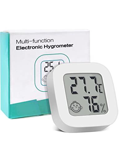 Mini Digital Thermometer Hygrometer Indoor Thermo-Hygrometer Feuchtigkeitsmesser ℃ / ℉ Funktion - 1 Stück von Pitasha