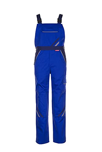 Planam 2330059 Highline Latzhose, Kornblau/Marine/Zink, Größe 59 von Planam