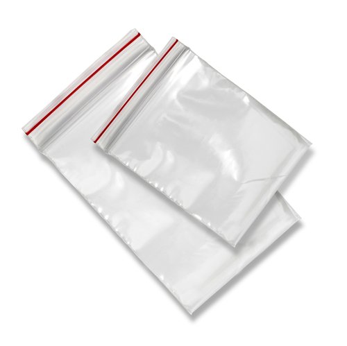 Alle Größen Alle Mengen Wiederverschließbare Reißverschlusstaschen (100, 12x18cm) von Plast