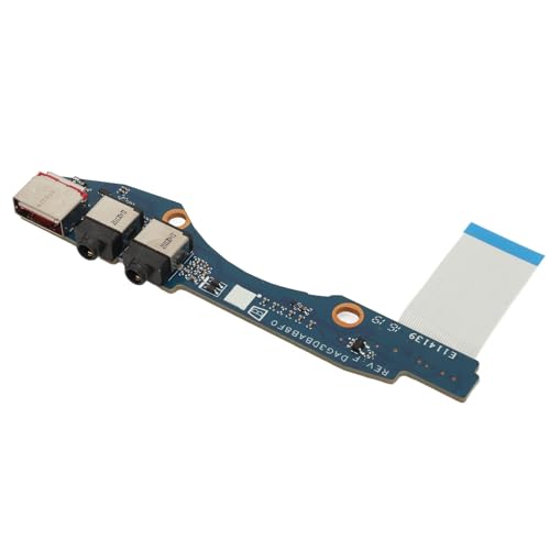 Plyisty Ersatz-Laptop-USB-Platine mit Schallloch fürPavilion 15 DC TPN Q211 DAG3DBAB8F0, Professionelle Installation von Plyisty