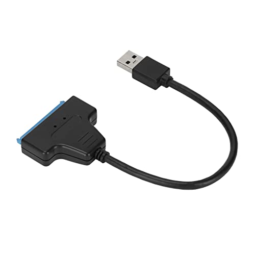 Plyisty USB3.0-zu-Adapter, Schneller Zugriff auf -SSD-Festplatten, Weitgehend Kompatibel, Automatische Schlaffunktion, 5 Gbit/s mit UASP-Beschleunigung, Anwendbar für 2,5-Zoll von Plyisty