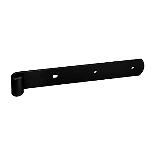 Pollmann®Baubeschläge 1076023 Ladenband Rolle Ø 12 mm, Länge 600 mm HR, schwarz, 2 Stück von Pollmann