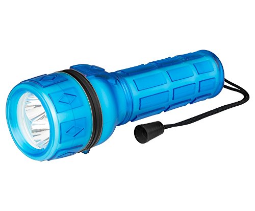 POLY POOL - PP3151 Tragbare LED-Taschenlampe - Mini-LED-Arbeits- und Camping-Taschenl. - Not- oder Arbeitslicht Tragbar aus Aluminium 30m Reichweite mit einstellb. Fokus - Batterielampe mit Trageband von Poly Pool