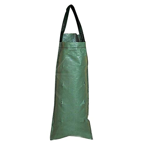 Erdbeere Pflanzsack, Pflanzen Tasche Grow Tasche Pflanzbeutel Mit Griffe, Hängend Erdbeeren Pflanztaschen Mit Löchern Pflanztasche, Grow Tasche, Pflanzsack Für Erdbeeren, Tomaten, Knoblauch, Zwiebeln von Pomrone