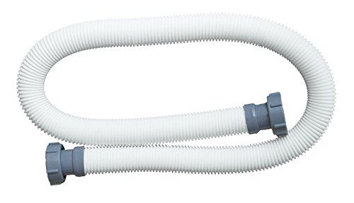 Pool-Profi24.de Intex Schwimmbadschlauch mit Verschraubung 2 Zoll Innengewinde, grau, Ø 38 mm x 300 cm von Pool-Profi24.de