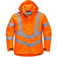 Atmungsaktive Damen Warnschutzjacke, 40+ upf Orange xxl - Orange - Portwest von Portwest