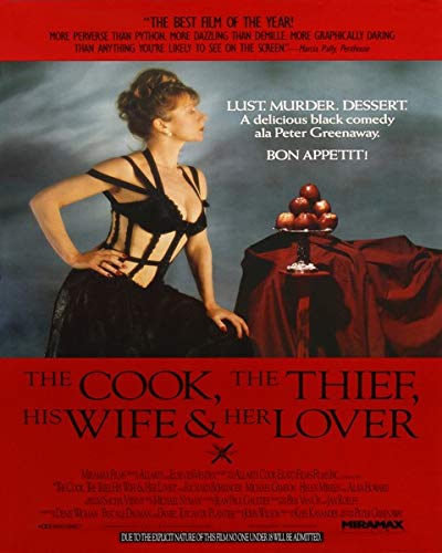 The Cook, The Thief, His Wife & Her Lover - Poster cm. 30 x 40 von Postercinema