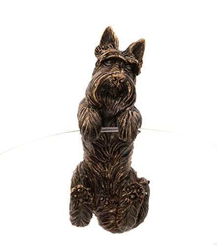 Pot Buddies Blumentopf-Aufhänger, Motiv: Scottish Terrier, handgefertigt, dekorativ, für den Garten Pot Buddies Blumentopf-Aufhänger, Motiv: Scottish Terrier, handgefertigt, dekorativ, für den Garten von Potty Feet