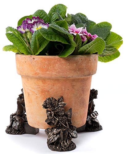 Potty Feet Flower Fairies Brombeerfeen-Figuren, Blumentopffüße, Pflanzgefäßerhöhung, Topfstützfüße, 3 Stück Potty Feet Flower Fairies Brombeerfeen-Figuren, Blumentopffüße, Pflanzgefäßerhöhung, Topfstützfüße, 3 Stück von Potty Feet