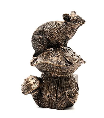 Potty Feet Blumentopf-Füße mit Pilzmotiv, bronzefarben, 3 Stück Potty Feet Blumentopf-Füße mit Pilzmotiv, bronzefarben, 3 Stück von Potty Feet