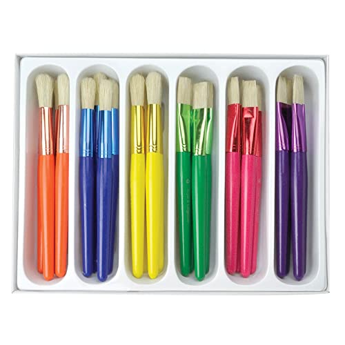 Royal & Langnickel - Taklon Anfänger Pinselset für Kinder, 24 bunte Rund- und Flachpinsel mit weißen Polyesterborsten in 4 Größen, mit Kunststoffbox Royal & Langnickel - Taklon Anfänger Pinselset für Kinder, 24 bunte Rund- und Flachpinsel mit weißen Polyesterborsten in 4 Größen, mit Kunststoffbox von Pracht Creatives Hobby