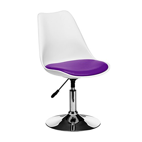 Premier Housewares Barhocker weiß/violett von Premier