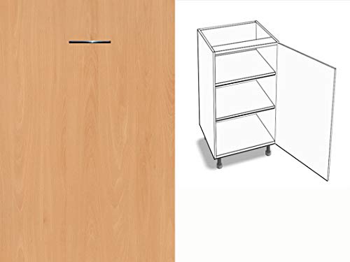 Premium-Ambiente ABE0022 Unterschrank 1-türig 2 Fachboden Softclosing FE (Breite 30cm - Anschlag rechts, 22 Ellmau Buche) von Premium-Ambiente