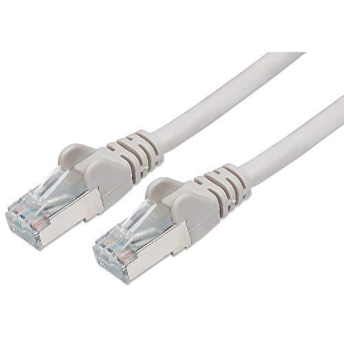 PremiumCord Netzwerkkabel, Ethernet, LAN & Patch Kabel CAT5e, FTP Schirmung, schnell flexibel & robust RJ45 kabel 1Gbit/s, AWG 26/7, Kupferkabel 100% Cu, grau, 5m von PremiumCord