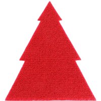 Primaflor-Ideen in Textil Platzset "Tannenbaum, Weihnachtsdeko rot", (Set, 6 St.), ideal als Besteckunterlage, Tischdeko oder Untersetzer von Primaflor-Ideen In Textil