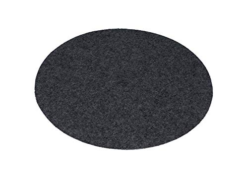 Primaflor - Ideen in Textil Event-Teppich Hochzeitsteppich Podium Rund, Anthrazit, 2,00m Durchmesser, Schwer Entflammbar, Weihnachtsbaum-Decke, Teppich, Stehtisch-Unterleger Primaflor - Ideen in Textil Event-Teppich Hochzeitsteppich Podium Rund, Anthrazit, 2,00m Durchmesser, Schwer Entflammbar, Weihnachtsbaum-Decke, Teppich, Stehtisch-Unterleger von Primaflor - Ideen in Textil