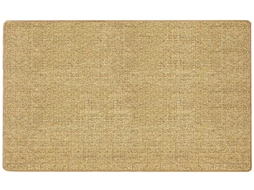 Primaflor - Ideen in Textil Natur Sisal-Teppich SISALLUX - Nuss, 100x200cm, Rutschfester Vorleger, Fußbodenheizung geeignet, Sisal-Matte als Küchen-Läufer von Primaflor - Ideen in Textil