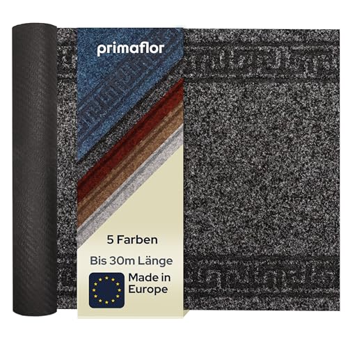 Primaflor Sauberlauf Olympia - Anthrazit - 0,66m x 5,00m | Schmutzfangläufer Meterware | Teppichläufer für Flur und Eingangsbereich | rutschhemmender Rücken | robust und zuschneidbar Primaflor Sauberlauf Olympia - Anthrazit - 0,66m x 5,00m | Schmutzfangläufer Meterware | Teppichläufer für Flur und Eingangsbereich | rutschhemmender Rücken | robust und zuschneidbar von Primaflor - Ideen in Textil