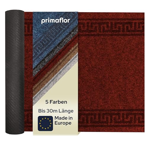 Primaflor Sauberlauf Olympia - Rot - 1,00m x 3,00m | Schmutzfangläufer Meterware | Teppichläufer für Flur und Eingangsbereich | rutschhemmender Rücken | robust und zuschneidbar Primaflor Sauberlauf Olympia - Rot - 1,00m x 3,00m | Schmutzfangläufer Meterware | Teppichläufer für Flur und Eingangsbereich | rutschhemmender Rücken | robust und zuschneidbar von Primaflor - Ideen in Textil