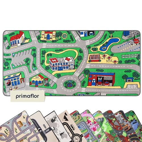 Primaflor Spielteppich mit City-Design - Spielteppich für Kinder 160 x 200 cm - pflegeleichter Kinderteppich mit Straßen Primaflor Spielteppich mit City-Design - Spielteppich für Kinder 160 x 200 cm - pflegeleichter Kinderteppich mit Straßen von Primaflor - Ideen in Textil