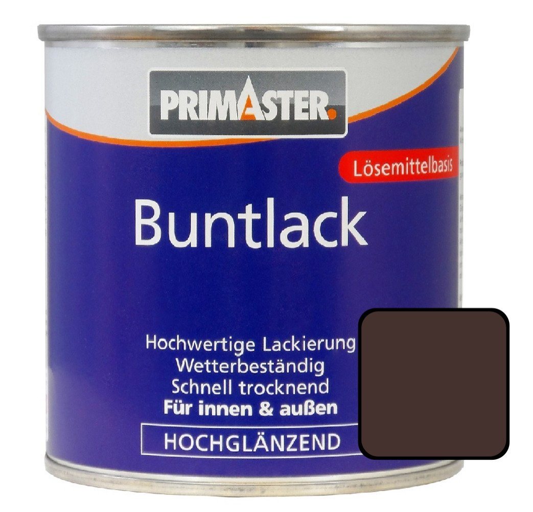 Primaster Acryl-Buntlack Primaster Buntlack RAL 8017 2 L schokobraun von Primaster