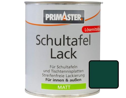 Primaster Schultafellack 750ml Moosgrün Matt Tafellack Tafelfarbe Schultafel von Primaster