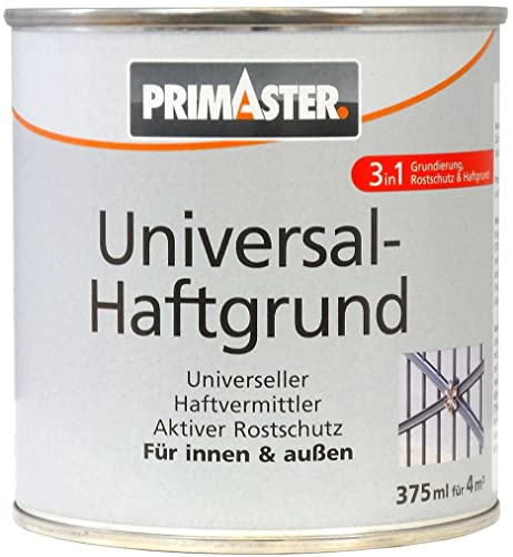 Primaster Universal-Haftgrund 375ml Weiß Matt Haftvermittler Rostschutz Allgrund von Primaster