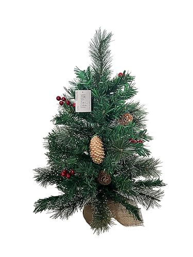 Künstlicher Tannenbaum Weihnachtsbaum Tischbaum (45 cm) von PrimoLiving