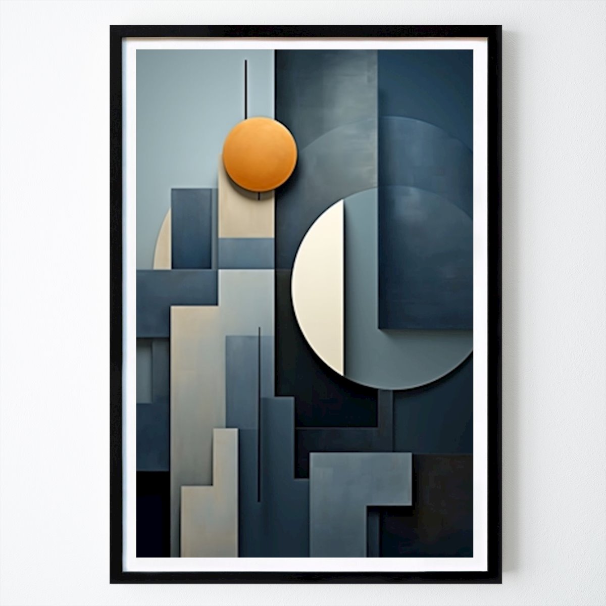 Poster: Bauhaus Artwork Poster Plakat von Niklas Horstmann von Printler