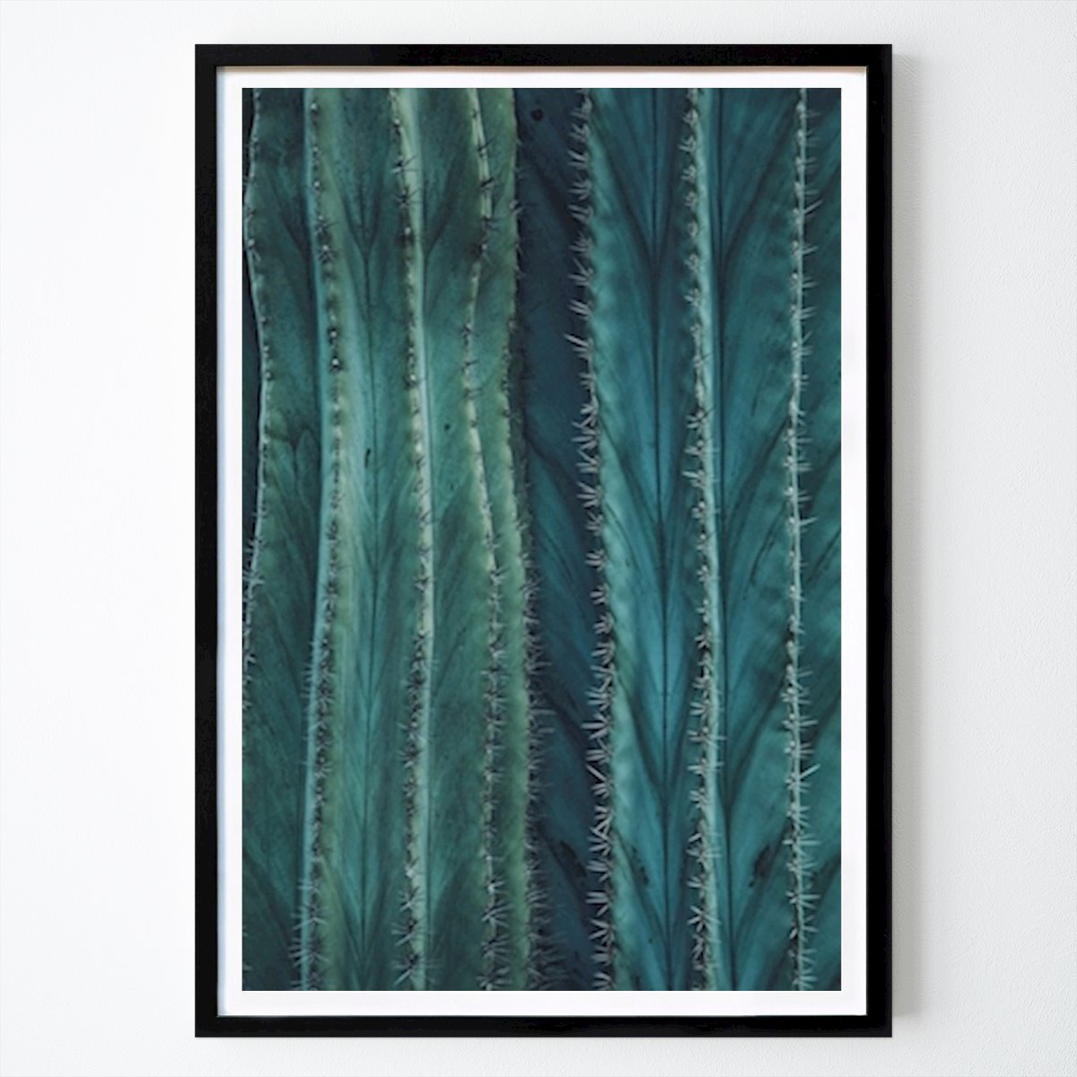 Poster: Blauer Kaktus von Angeliqa Jonsson von Printler