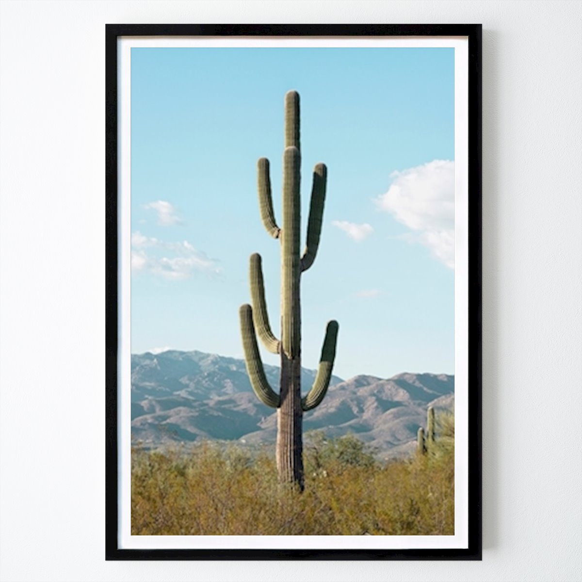 Poster: Der Saguaro-Kaktus von Philippe HUGONNARD von Printler