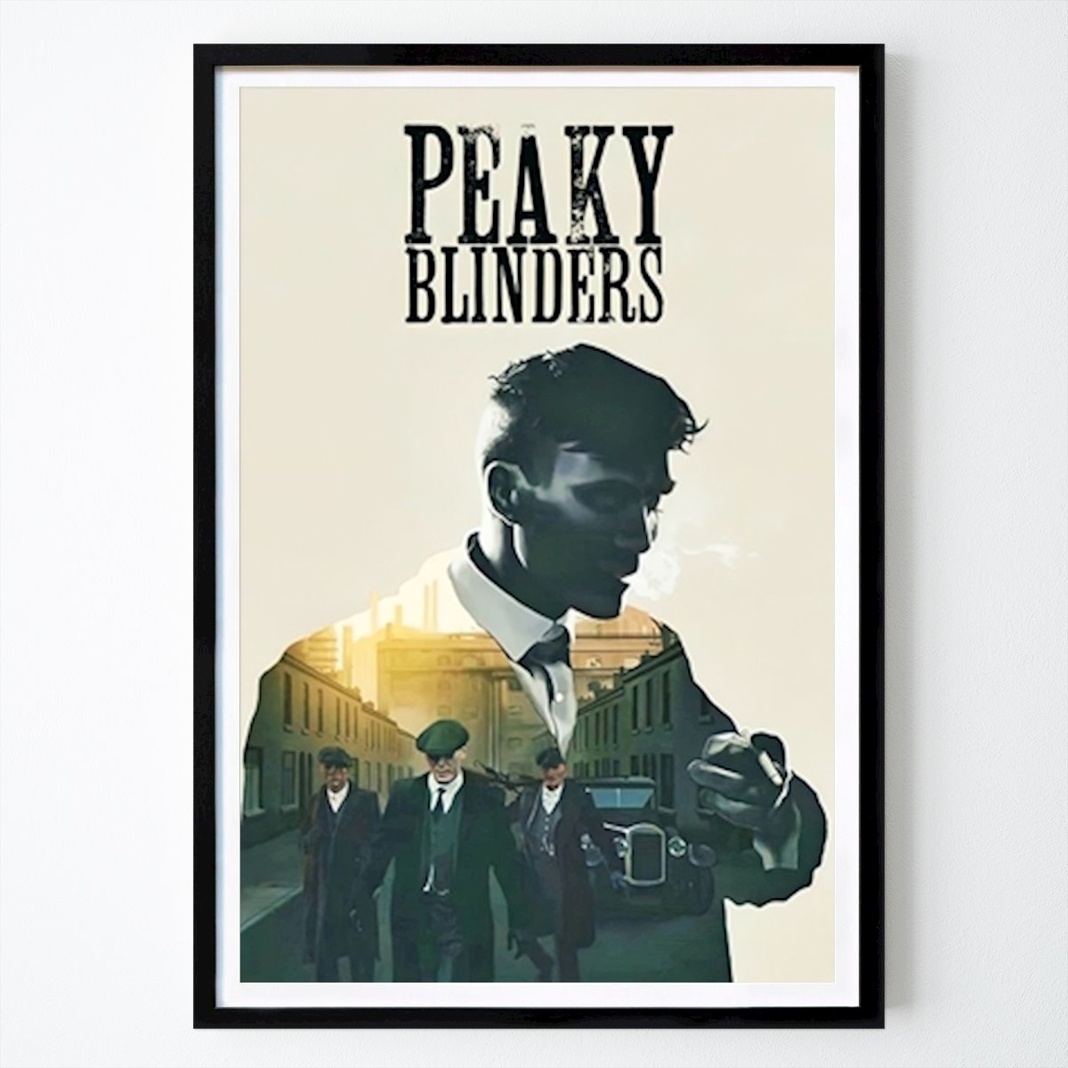 Poster: Peaky Blinders Illustration von Jonatan Goozman von Printler