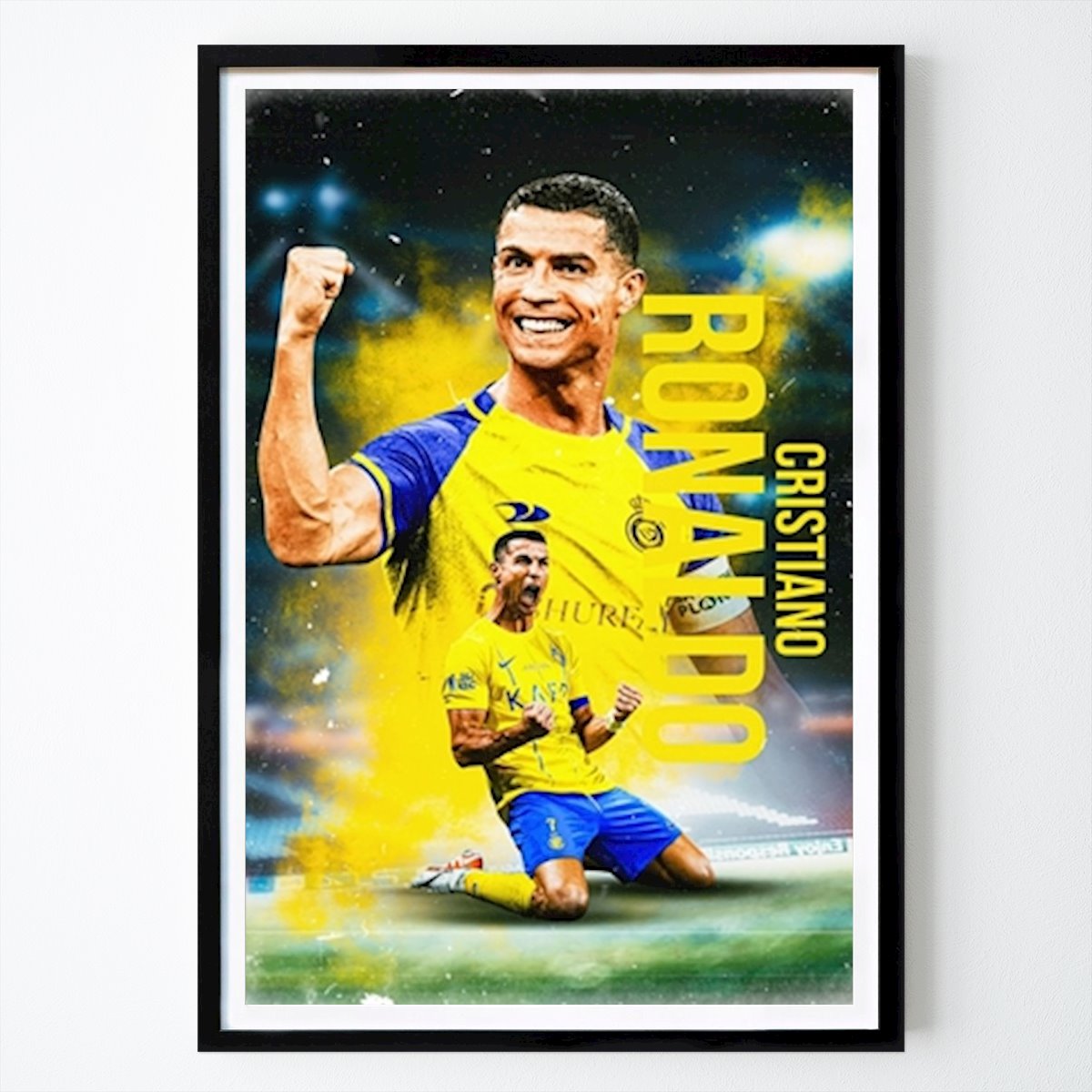 Poster: Ronaldo Poster von Takashi von Printler