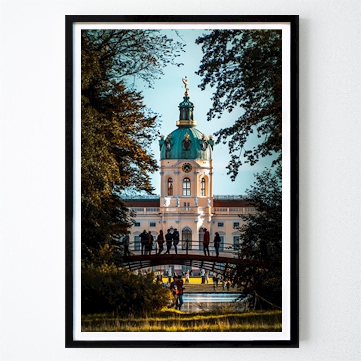 Poster: Schloss Charlottenburg von Miodrag Asenov von Printler