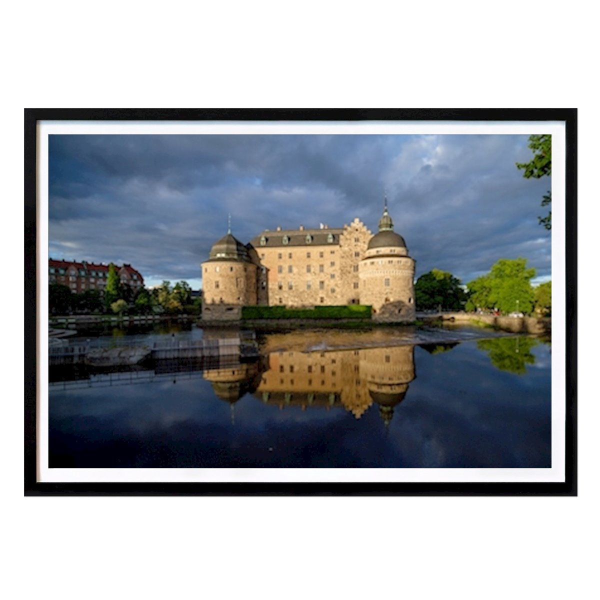 Poster: Schloss Örebro von Susanne Flink von Printler