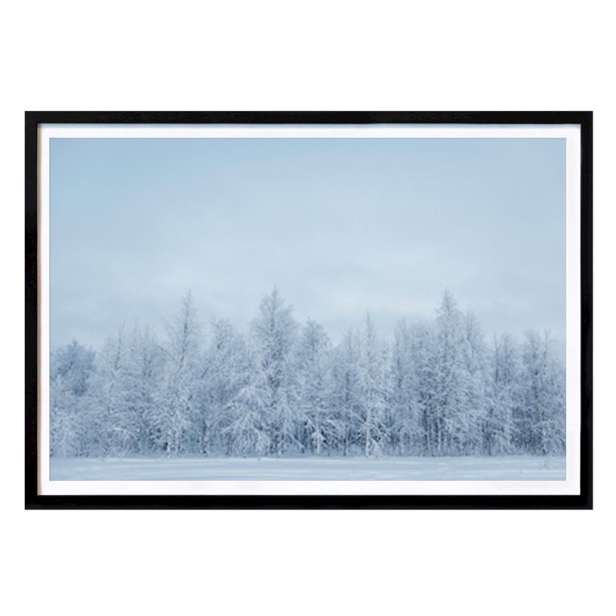 Poster: Silent winter von Petra Mallfors von Printler