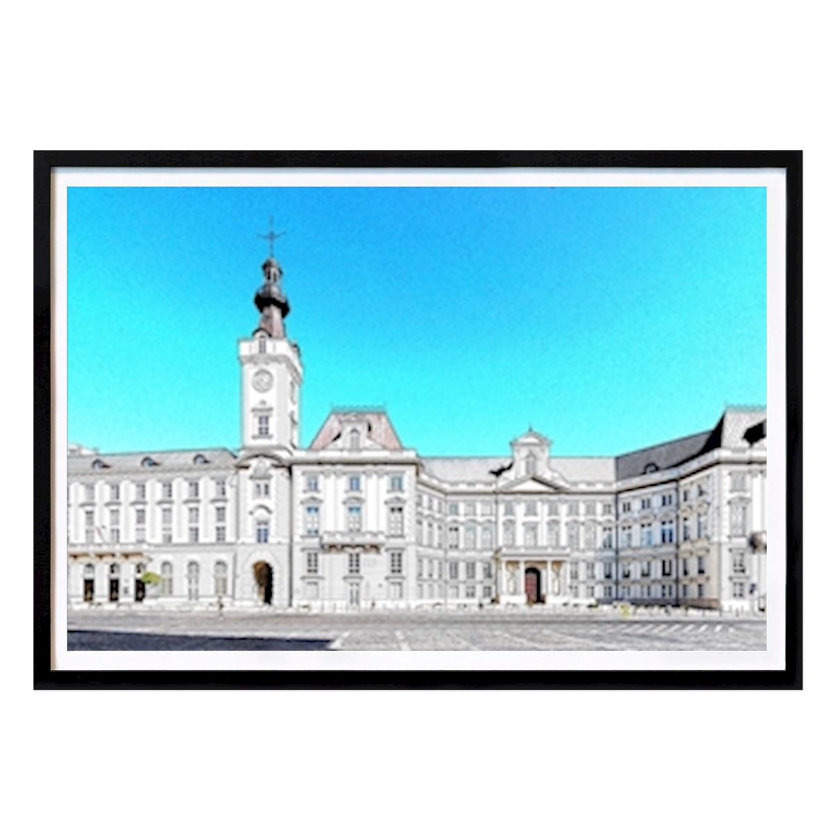 Poster: Warschau-Schloss Jablonowski von Martin Ryng von Printler