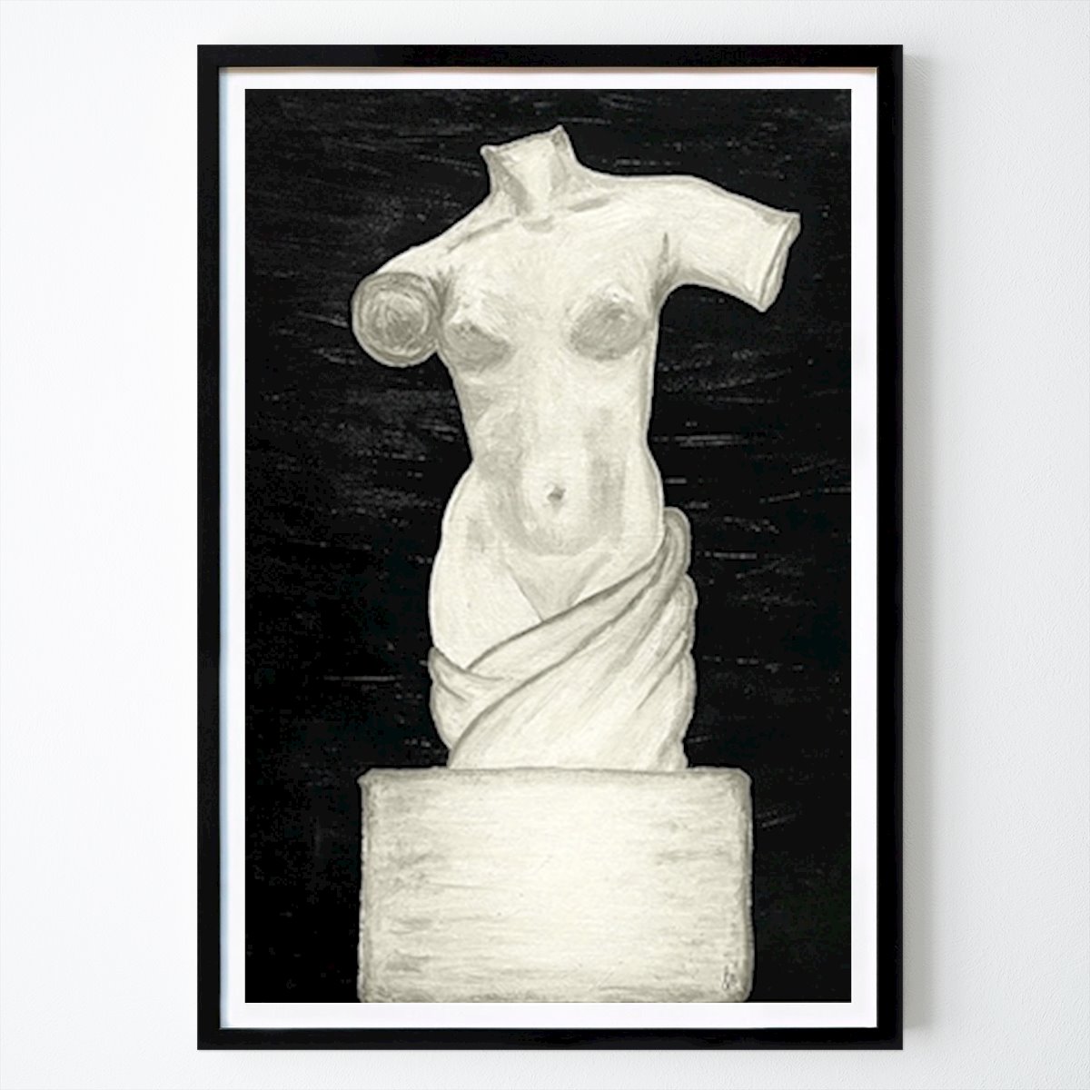 Poster: Weibliche Skulptur von Isabel S. von Printler