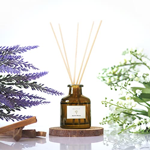 PRISTINE Japanese Ryokan Reed Diffuser for Home | Fresh Lavender, Moroccan Amber Reed Diffuser Set, Oil Diffuser & Reed Diffuser Sticks-Home & Office Decor-Fragrance Gift von Pristine