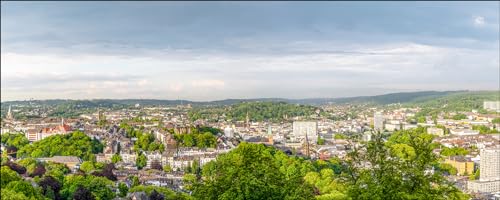 Pro-Art Glasbild Wuppertal, 50x125 cm von Pro-Art