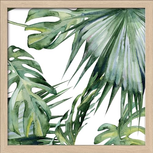 Pro-Art gerahmtes Wandbild Slim Scandic Jungle, 28x28 cm von Pro-Art