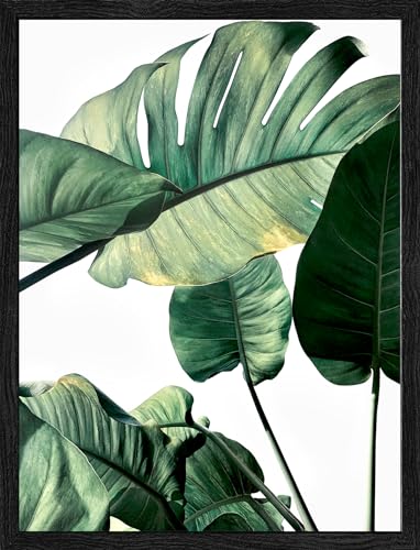 Pro-Art gerahmtes Wandbild Slim Scandic Jungle Leaves I, 24x19 cm von Pro-Art