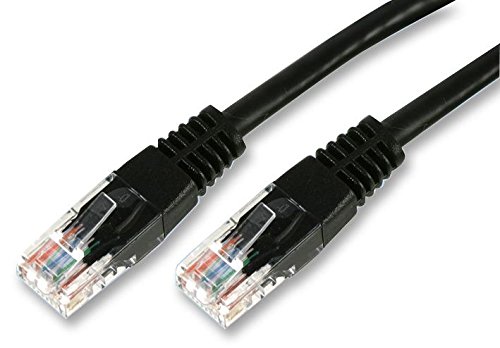 Pro Signal PSG02598 Cat5e RJ45 Ethernet-Patchkabel, 1 m, Schwarz von PROSIGNAL